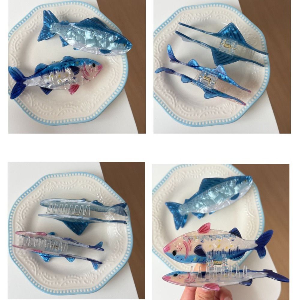 Hairpin Ocean Animal Hair Claw - Korean Lifestyle & Kids Boutique review and price