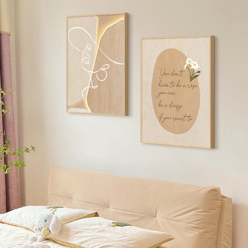 Wooden Cream Style Abstract Li - Korean Arts And Lifestyle review and price