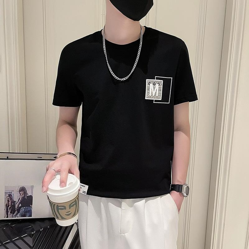 Trendy Men Short Sleeve Top Su - Korean Men Lifestyle review and price