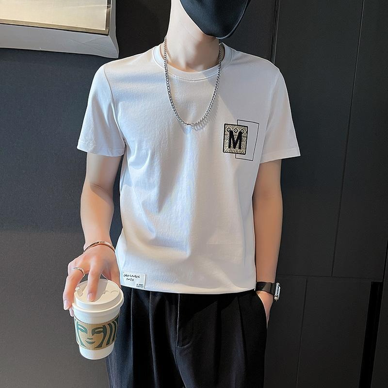 Trendy Men Short Sleeve Top Su - Korean Men Lifestyle review and price