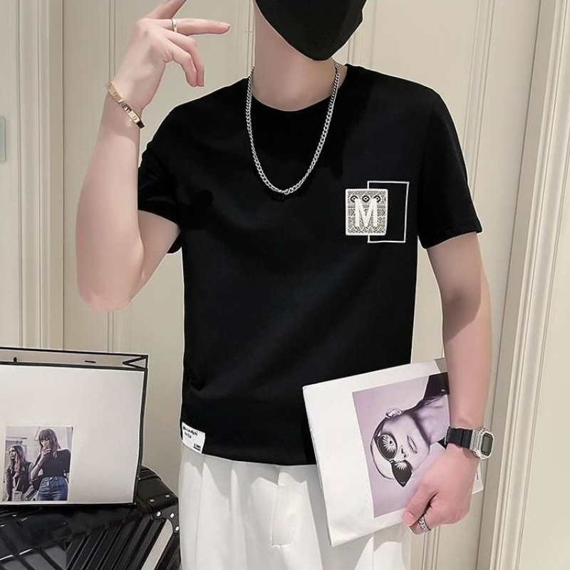 Trendy Men Short Sleeve Top Su - Korean Men Lifestyle review and price