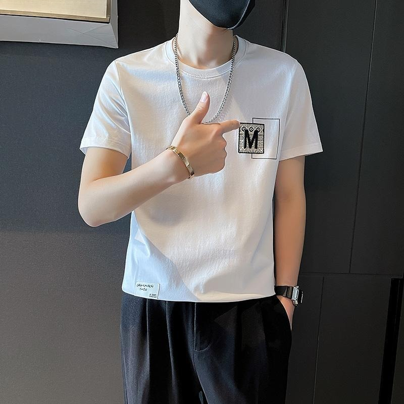 Trendy Men Short Sleeve Top Su - Korean Men Lifestyle review and price