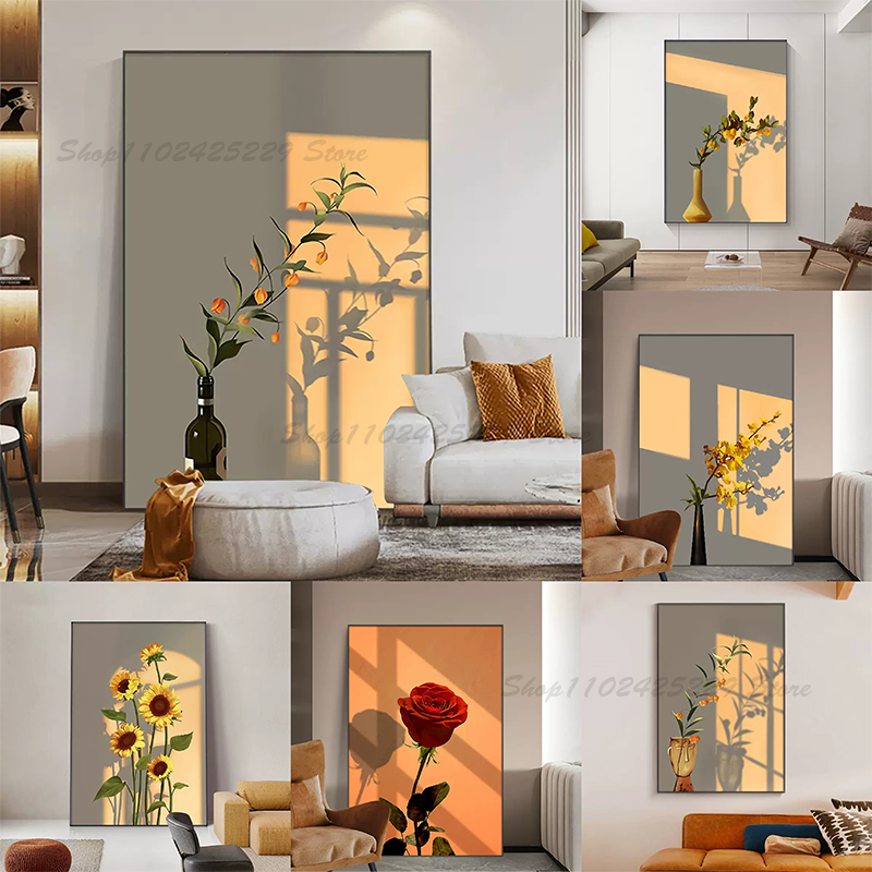 Sunset Light Leaves Flowers Ko - Korean Arts And Lifestyle review and price