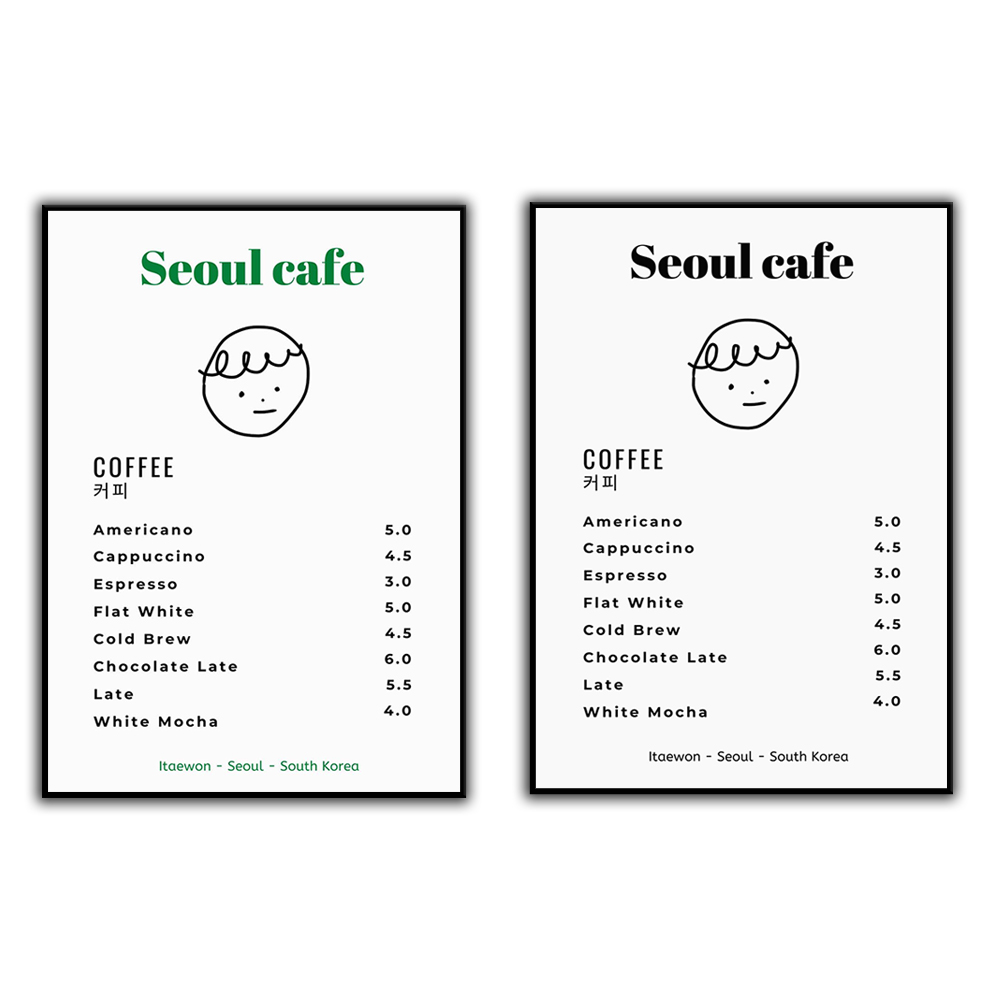 Seoul Cafe Print Wall Art Prin - Korean Arts And Lifestyle review and price