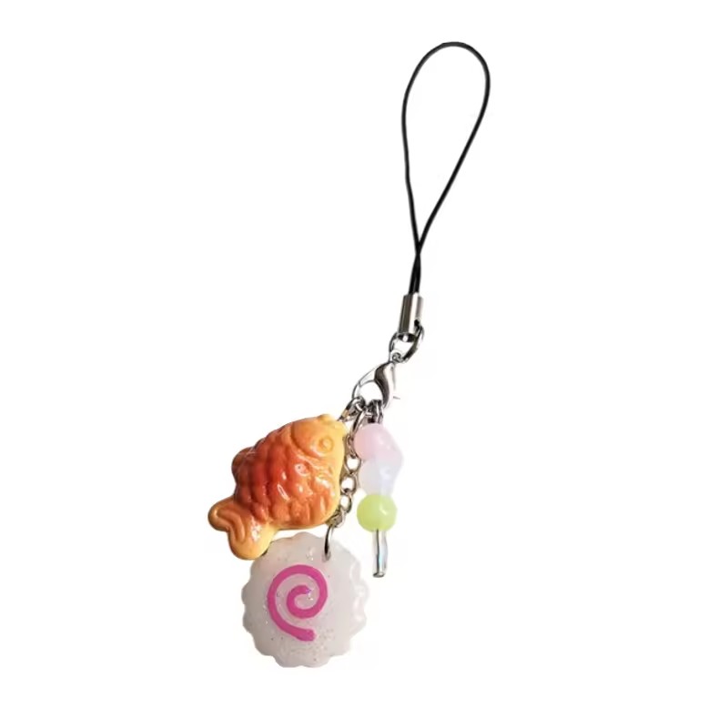 Cute Acrylic Pink Squid Roll P - Tteokbokki Rice Cake review and price