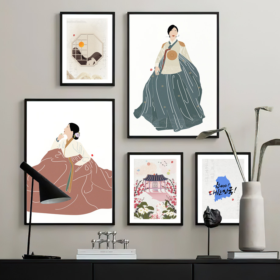 Korean Style Boho Hanbok Girl  - Korean Arts And Lifestyle review and price