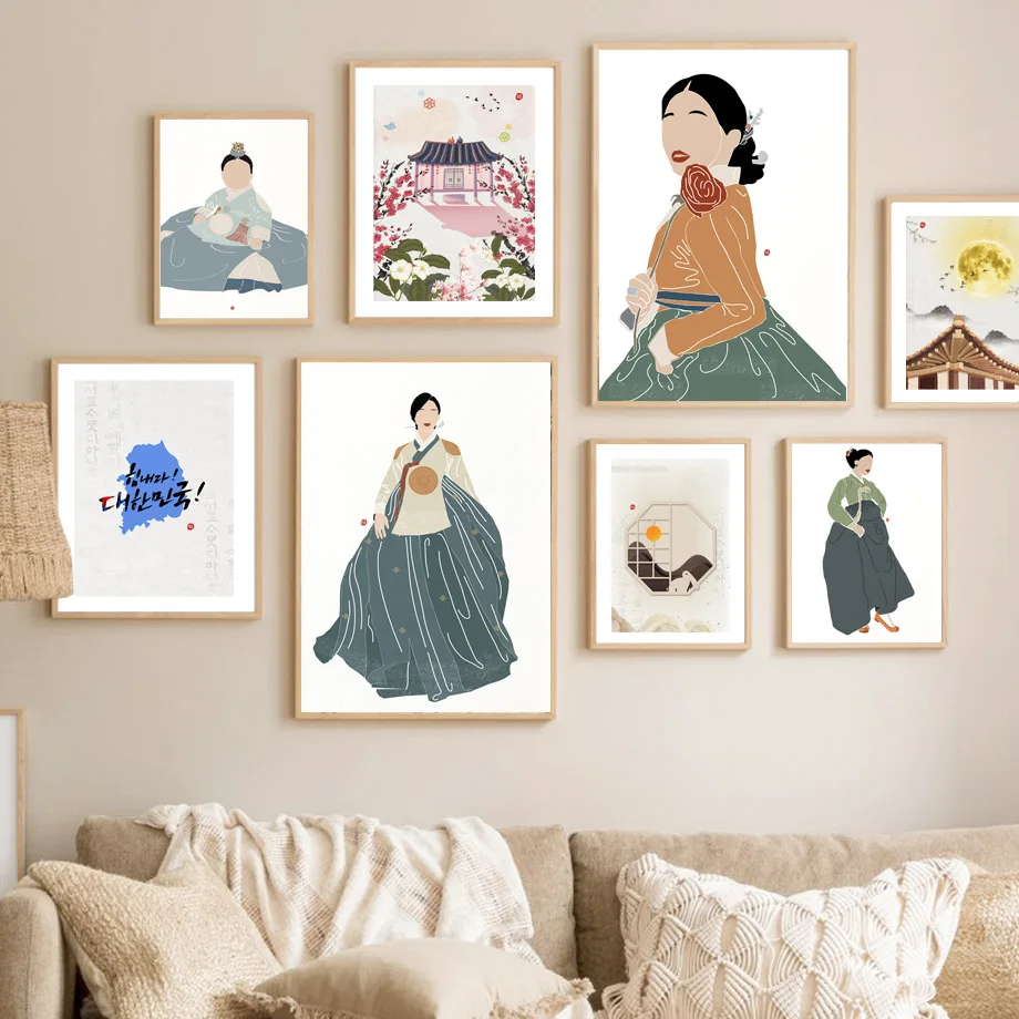 Korean Style Boho Hanbok Girl  - Korean Arts And Lifestyle review and price
